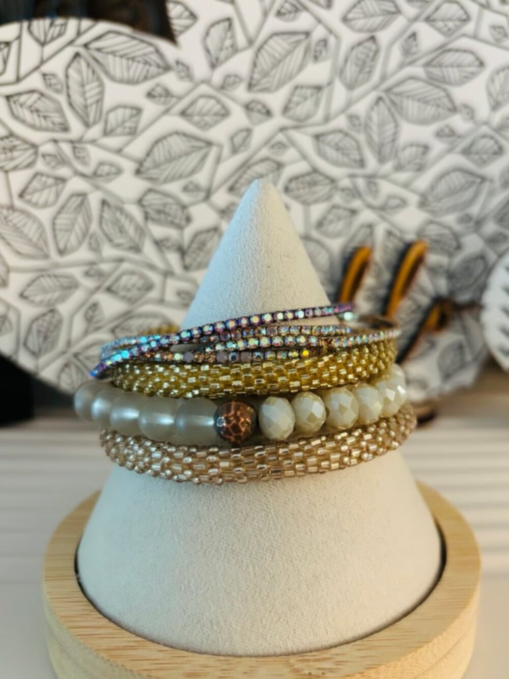 Stackable Bracelets - set of 7